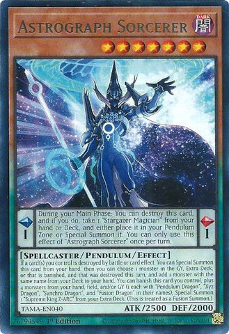 Astrograph Sorcerer [TAMA-EN040] Rare Yu-Gi-Oh!