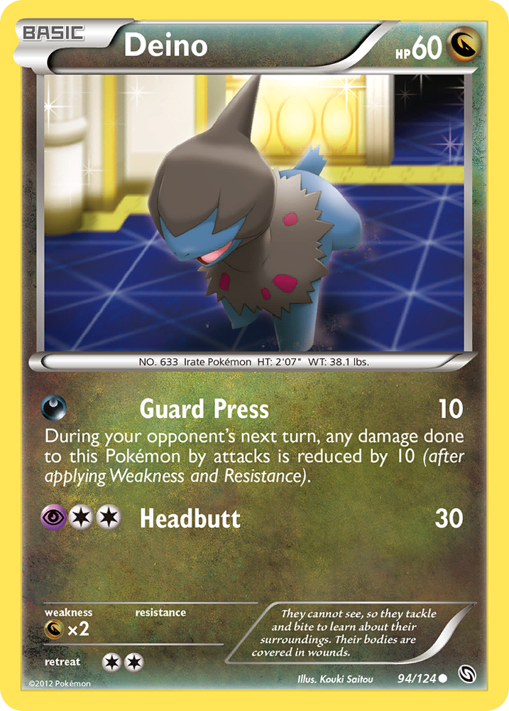 Deino (94/124) [Black & White: Dragons Exalted] Pokémon