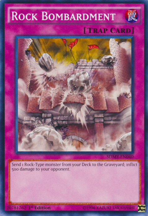 Rock Bombardment [SDMY-EN040] Common Yu-Gi-Oh!