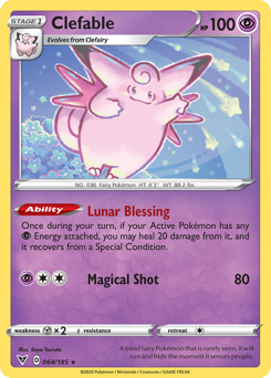 Clefable (064/185) [Sword & Shield: Vivid Voltage] Pokémon