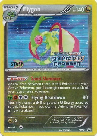 Flygon (BW53) (Staff Prerelease Promo) [Black & White: Black Star Promos] Pokémon