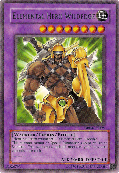 Elemental Hero Wildedge [DR04-EN095] Rare Yu-Gi-Oh!