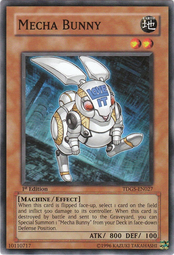 Mecha Bunny [TDGS-EN027] Common Yu-Gi-Oh!