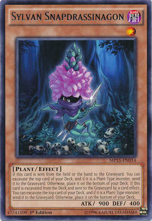 Sylvan Snapdrassinagon [MP15-EN014] Rare Yu-Gi-Oh!