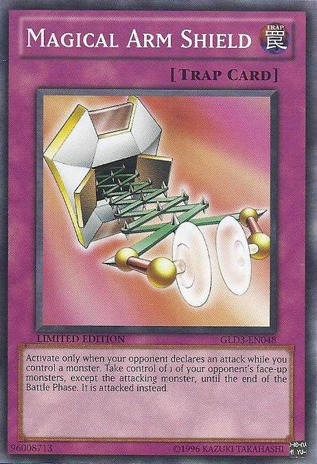 Magical Arm Shield [GLD3-EN048] Common Yu-Gi-Oh!