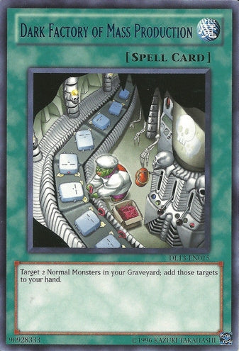 Dark Factory of Mass Production (Blue) [DL13-EN015] Rare Yu-Gi-Oh!