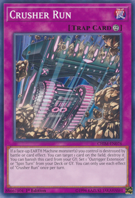 Crusher Run [CHIM-EN076] Common Yu-Gi-Oh!