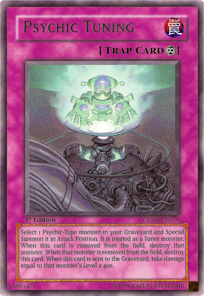 Psychic Tuning [CRMS-EN076] Rare Yu-Gi-Oh!