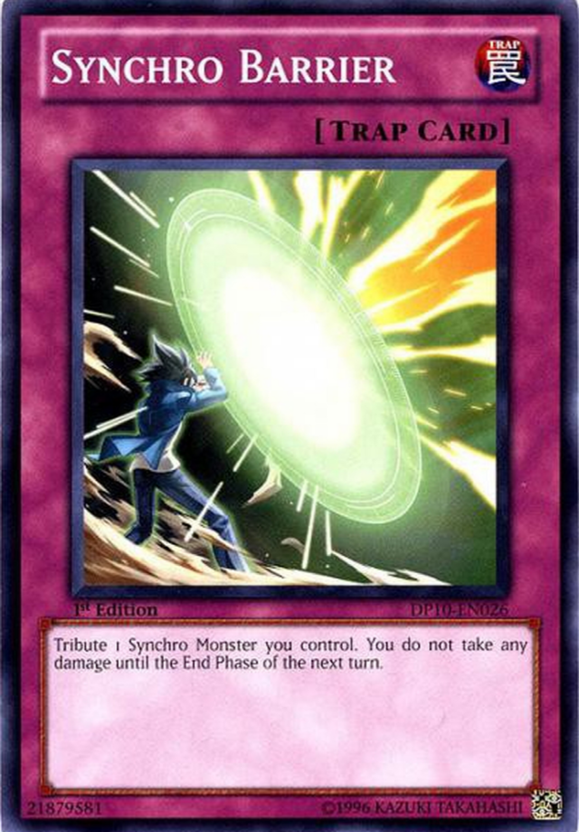 Synchro Barrier [DP10-EN026] Common Yu-Gi-Oh!