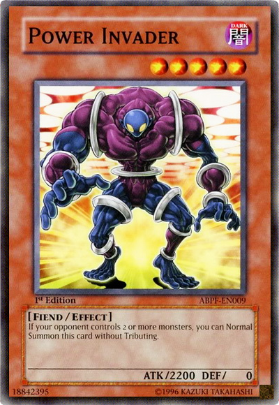 Power Invader [ABPF-EN009] Common Yu-Gi-Oh!