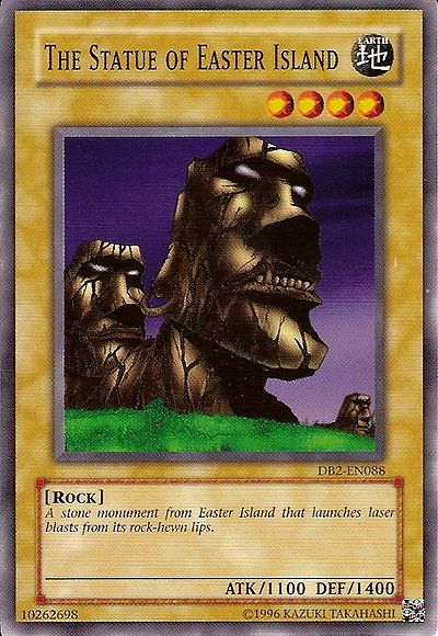 The Statue of Easter Island [DB2-EN088] Common Yu-Gi-Oh!