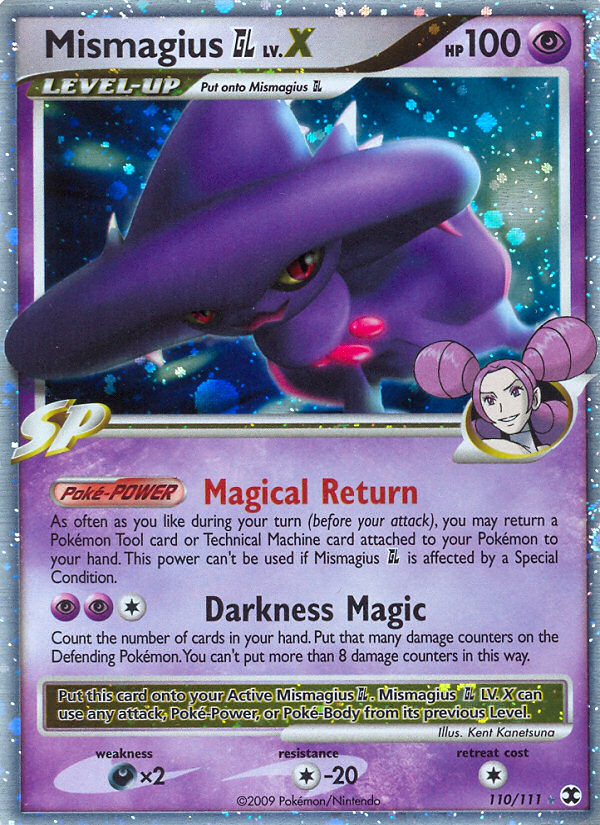 Mismagius GL LV.X (110/111) [Platinum: Rising Rivals] Pokémon