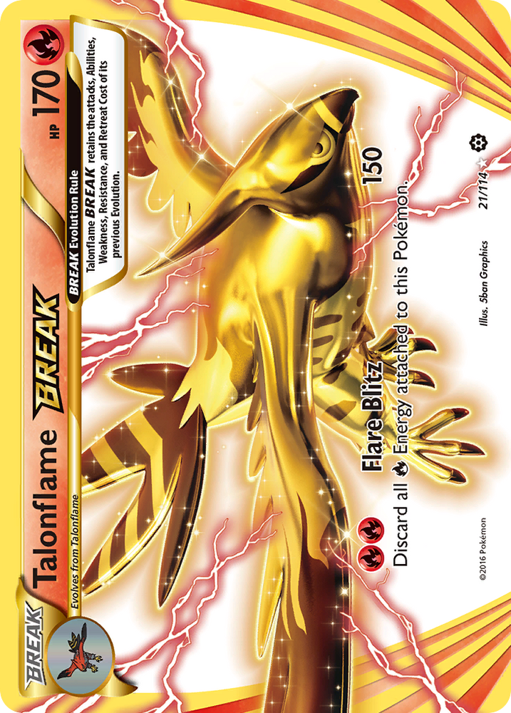 Talonflame BREAK (21/114) [XY: Steam Siege] Pokémon