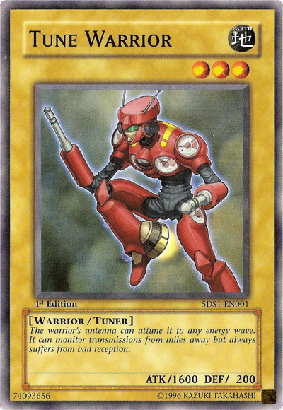 Tune Warrior [5DS1-EN001] Common Yu-Gi-Oh!