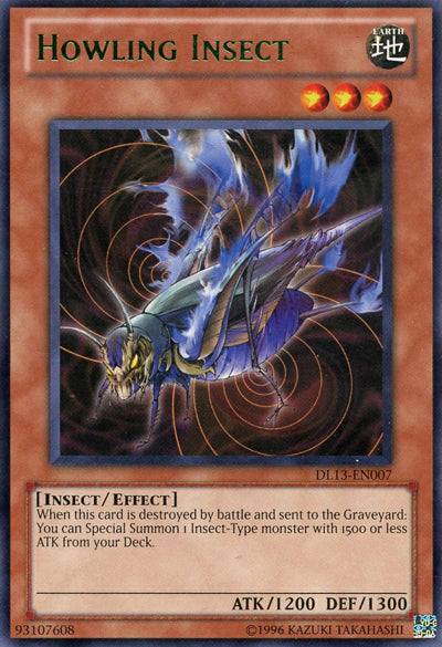 Howling Insect (Green) [DL13-EN007] Rare Yu-Gi-Oh!