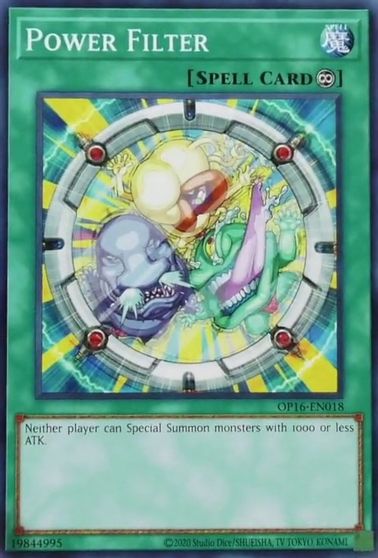 Power Filter [OP16-EN018] Common Yu-Gi-Oh!