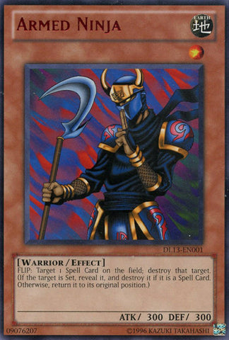 Armed Ninja (Red) [DL13-EN001] Rare Yu-Gi-Oh!