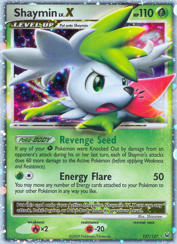Shaymin LV.X (127/127) [Platinum: Base Set] Pokémon