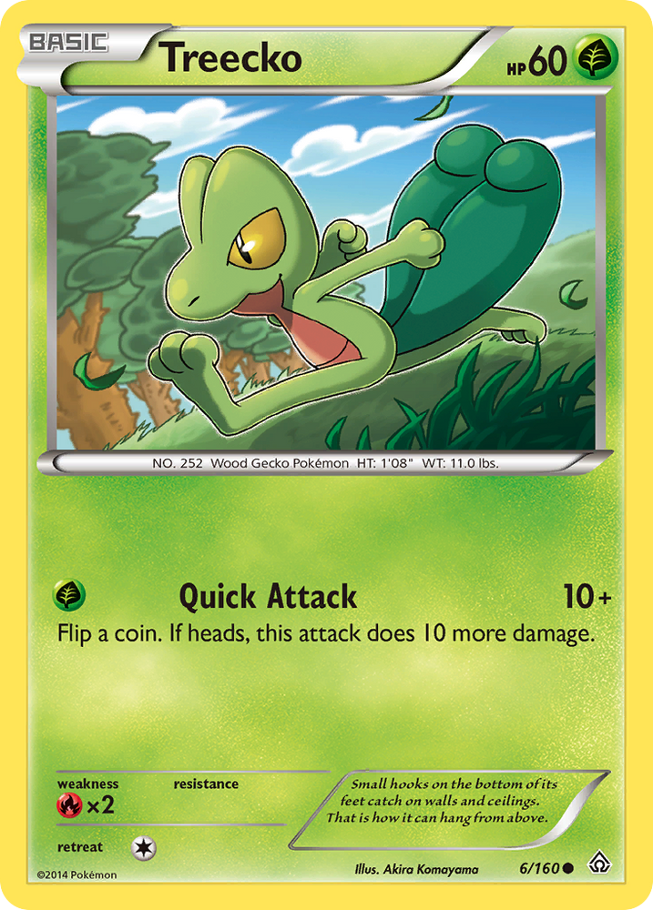 Treecko (6/160) [XY: Primal Clash] Pokémon