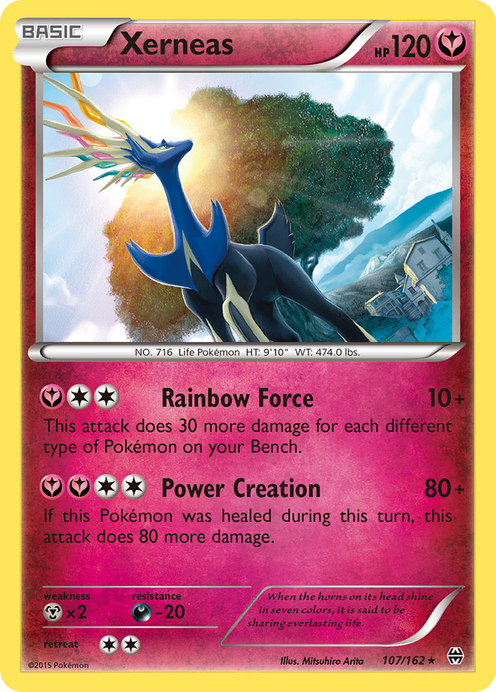 Xerneas (107/162) [XY: BREAKthrough] Pokémon
