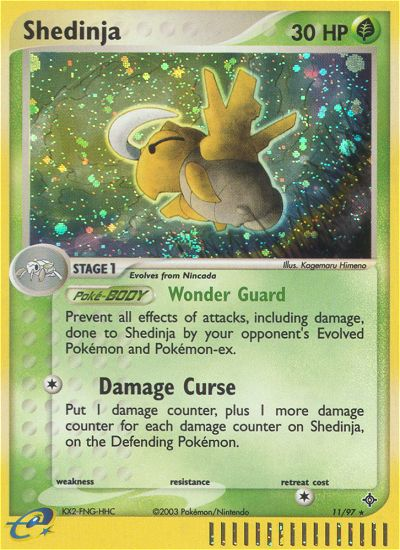 Shedinja (11/97) [EX: Dragon] Pokémon