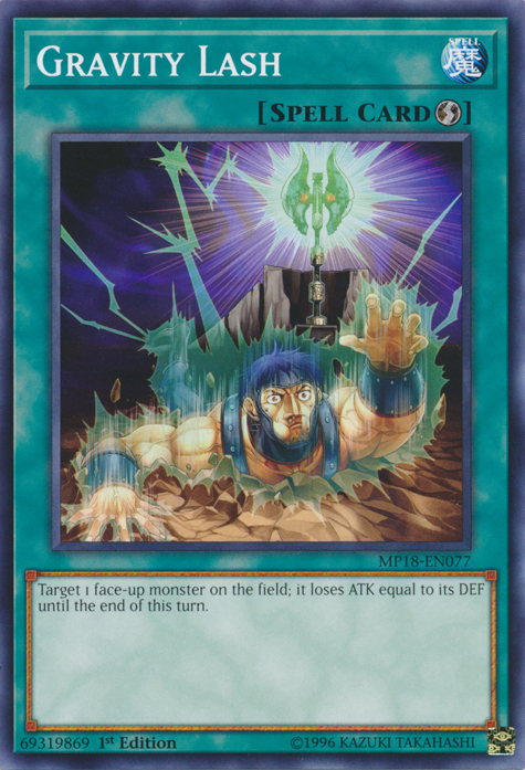 Gravity Lash [MP18-EN077] Common Yu-Gi-Oh!