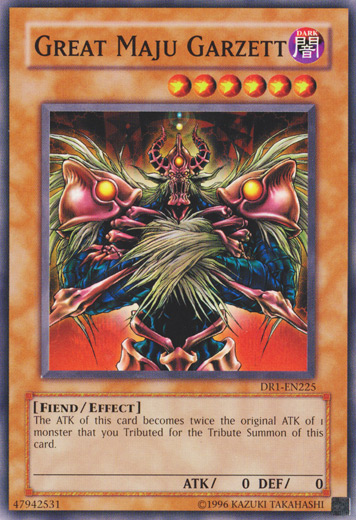Great Maju Garzett [DR1-EN225] Common Yu-Gi-Oh!