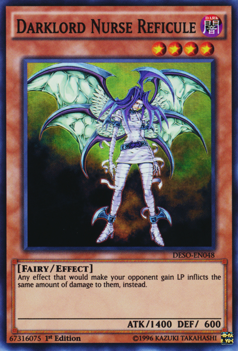 Darklord Nurse Reficule [DESO-EN048] Super Rare Yu-Gi-Oh!