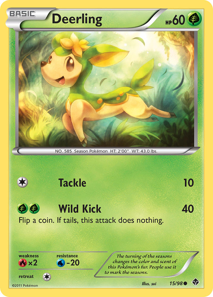 Deerling (15/98) [Black & White: Emerging Powers] Pokémon