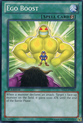 Ego Boost [YS12-EN020] Common Yu-Gi-Oh!