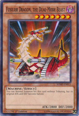 Fusilier Dragon, the Dual-Mode Beast [SDMP-EN015] Common Yu-Gi-Oh!
