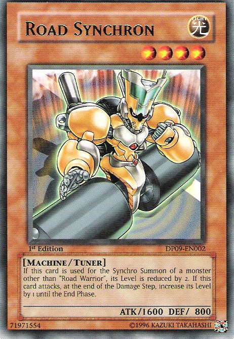 Road Synchron [DP09-EN002] Rare Yu-Gi-Oh!