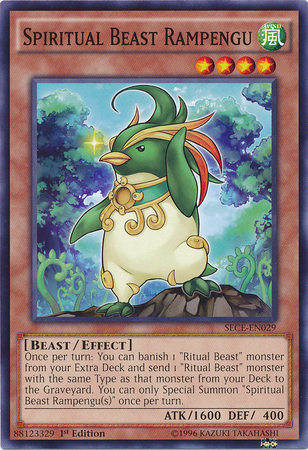 Spiritual Beast Rampengu [SECE-EN029] Common Yu-Gi-Oh!