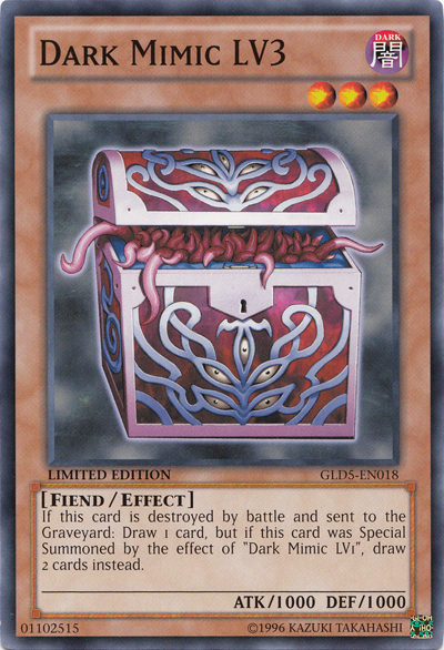 Dark Mimic LV3 [GLD5-EN018] Common Yu-Gi-Oh!