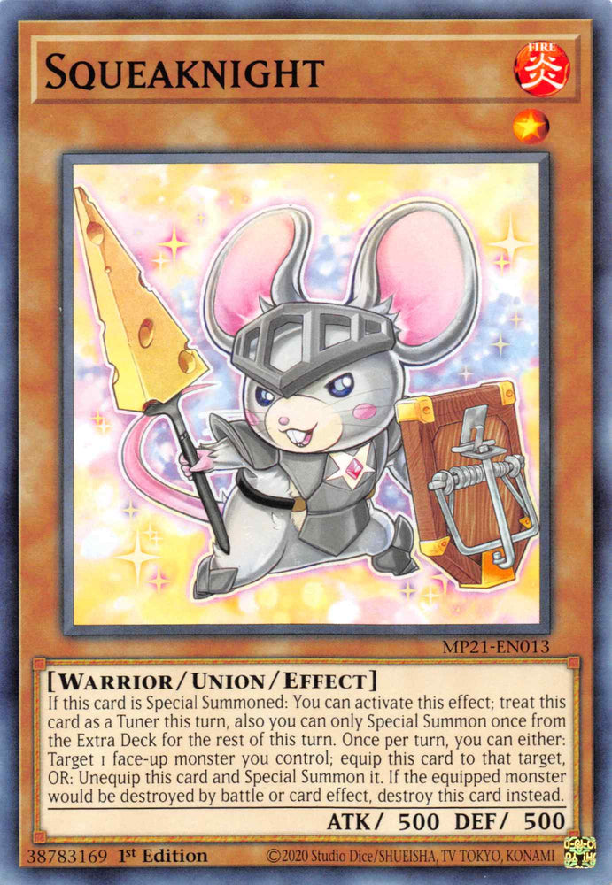 Squeaknight [MP21-EN013] Common Yu-Gi-Oh!