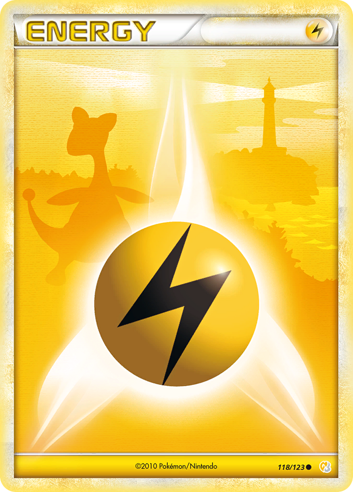 Lightning Energy (118/123) [HeartGold & SoulSilver: Base Set] Pokémon