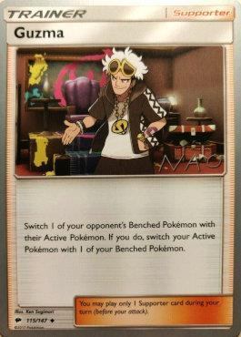 Guzma (115/147) (Buzzroc - Naohito Inoue) [World Championships 2018] Pokémon