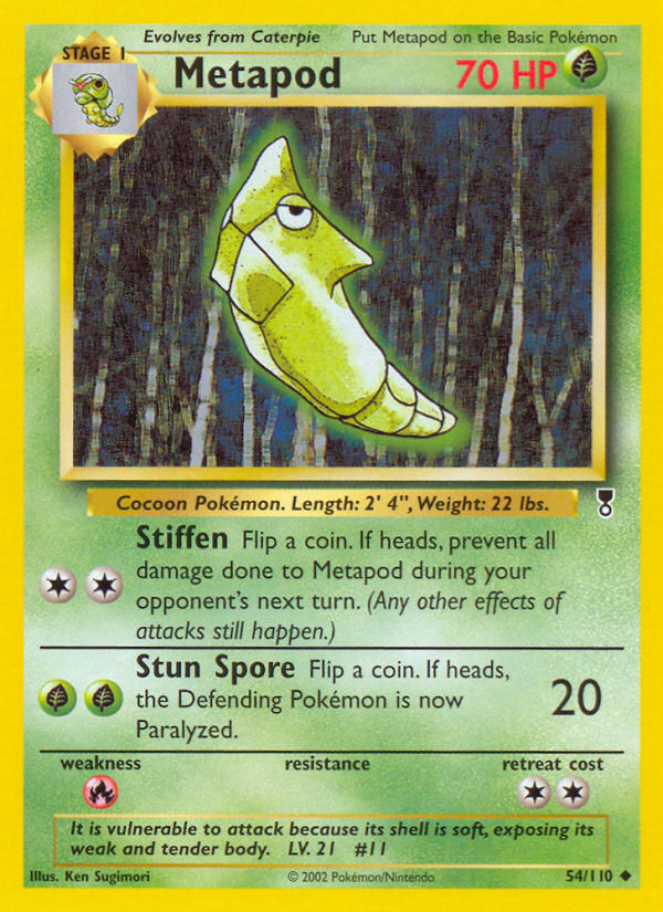 Metapod (54/110) [Legendary Collection] Pokémon