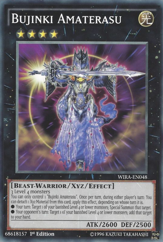 Bujinki Amaterasu [WIRA-EN048] Common Yu-Gi-Oh!