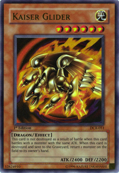 Kaiser Glider [DCR-051] Ultra Rare Yu-Gi-Oh!