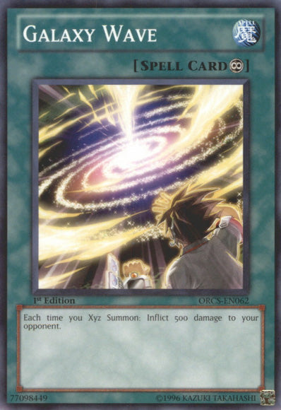 Galaxy Wave [ORCS-EN062] Common Yu-Gi-Oh!