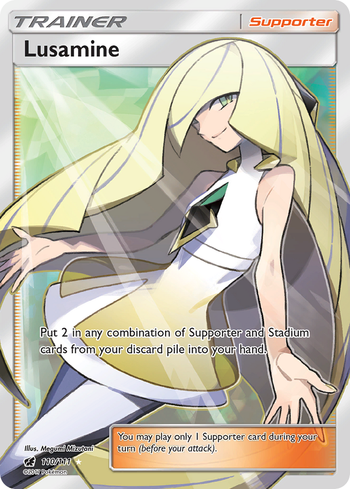 Lusamine (110/111) [Sun & Moon: Crimson Invasion] Pokémon