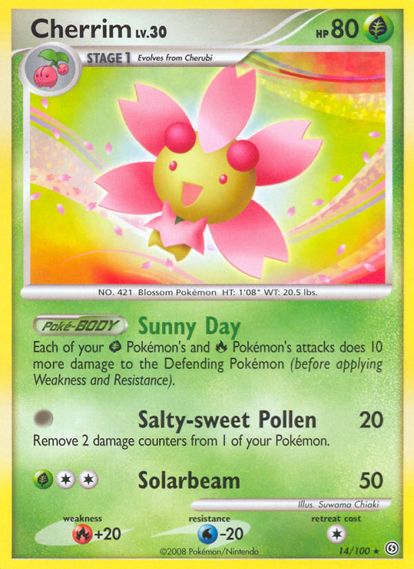 Cherrim (14/100) [Diamond & Pearl: Stormfront] Pokémon