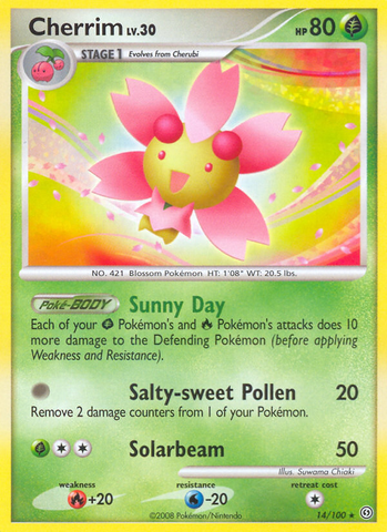 Cherrim (14/100) [Diamond & Pearl: Stormfront] Pokémon