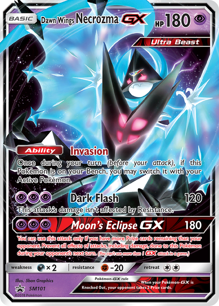 Dawn Wings Necrozma GX (SM101) [Sun & Moon: Black Star Promos] Pokémon
