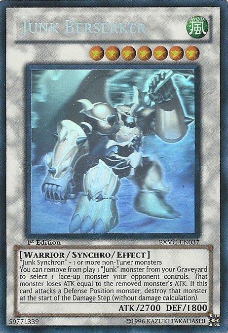 Junk Berserker [EXVC-EN037] Ghost Rare Yu-Gi-Oh!