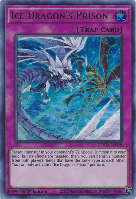 Ice Dragon's Prison [ROTD-EN079] Ultra Rare Yu-Gi-Oh!