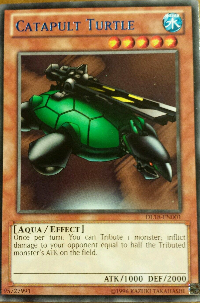 Catapult Turtle (Blue) [DL18-EN001] Rare Yu-Gi-Oh!