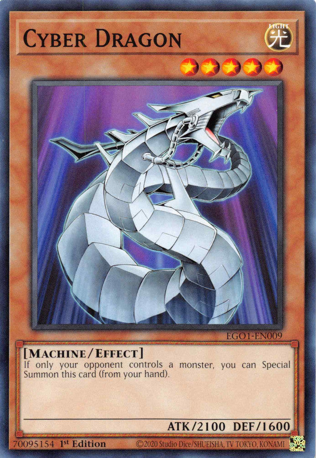 Cyber Dragon [EGO1-EN009] Common Yu-Gi-Oh!