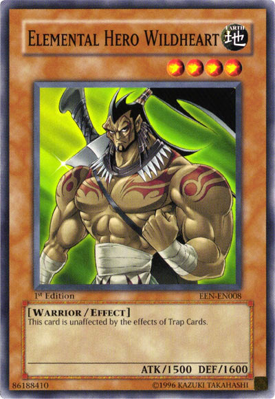 Elemental Hero Wildheart [EEN-EN008] Common Yu-Gi-Oh!